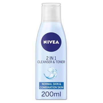 2-In-1 Face Cleanser & Toner, 200Ml